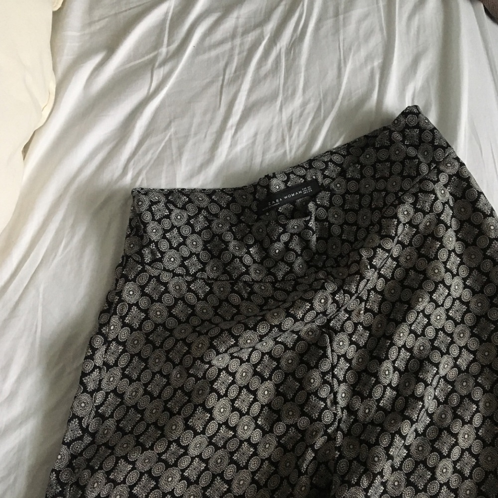 💙2 for $50💙NEW Zara silky wide leg trousers - Picture 3 of 6